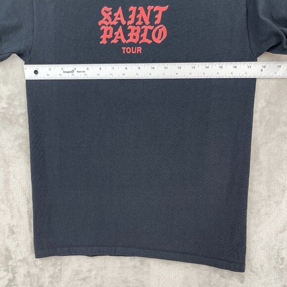 Saint Pablo Tour 2016 General Admission Concert Shirt Kanye Yeezus Adult Size S - Picture 9 of 10